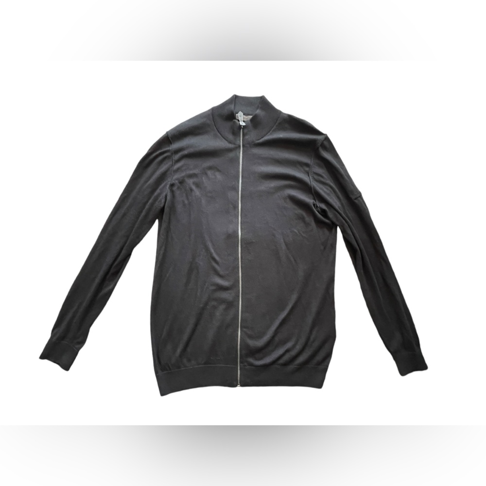 Silk & Cashmere Zip Up Jacket M